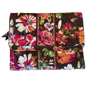 Vera Bradley "English Rose" Print Travel Jewelry Organizer